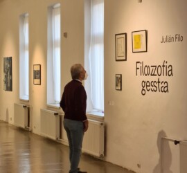 Julián Filo - Filozofia gesta, vernisáž