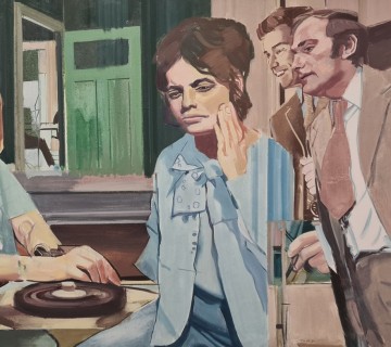 Julián Filo - Návšteva I., 1980-1981