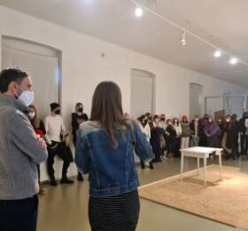 SŠUP / Komentovaná prehliadka a workshop / Stano Masár - Ako čítať skutočnosť?