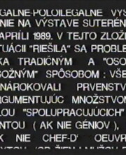 Peter Rónai - Miroslav Nicz - Roman Galovský - Peter Pisár - Camera Slovaka, 1996