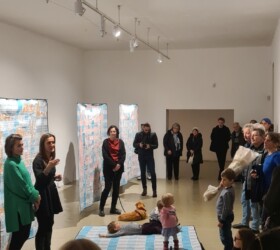 Daniela Krajčová a Pavlína Fichta Čierna / SPOLUBYTIE - vernisáž