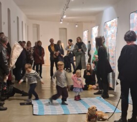 Daniela Krajčová a Pavlína Fichta Čierna / SPOLUBYTIE - vernisáž