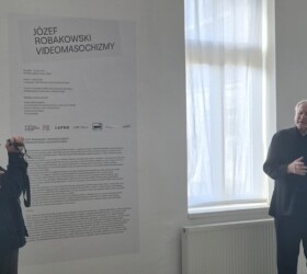 Józef Robakowski - Videomasochizmy / vernisáž